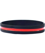 1 XL Thin Red Line Wristband 9&quot; - £2.27 GBP