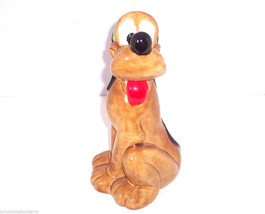 Walt Disney Productions Pluto Hand Painted Figurine Vintage - £15.69 GBP