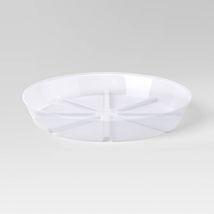 Threshold Plastic Planter Saucer Clear 10 Inch - $30.41 MXN Threshold Plastic Planter Saucer Clear 10 Inch - $30.41 MXN