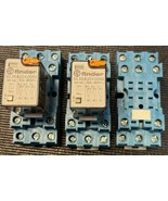 Lot of 2 Finder 55.33.8.054.0050 Relay 24V AC 10A 250V + Finder 94.74 So... - €44,50 EUR