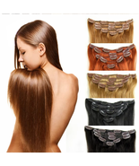 2  Hair Extension Tape Human Hair Virgin Remy Straight Tape Human Hair E... - $68.80+