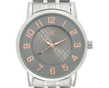I. N.c. Internacional Concepts Hombres Tono Plata Eslabón Pulsera Reloj ... - $19.99