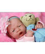 My Angel Baby Girl Soft Vinyl Lifelike Newborn Reborn Pacifier Doll Washable - £111.28 GBP
