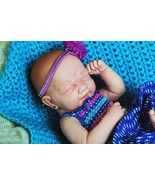 Crying Baby girl LifeLike Reborn Preemie anatomically correct washable realistic - £112.85 GBP