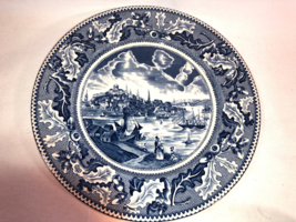 Johnsons Bros Historic America 10 Inch Plate Mint Massachusetts - £11.98 GBP
