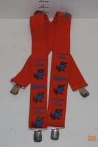 Vintage NCAA University Of Florida Gators Suspenders Orange Blue - £38.74 GBP