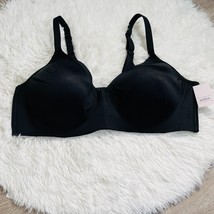 Auden Black Lightly Lined Wire Free Bra NWT Size 48D - £19.56 GBP
