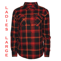 Dixxon X Meshuggah Immutable Flannel Shirt - Collab - Womens Large - £64.92 GBP