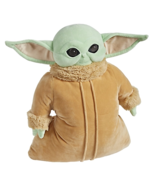NEW Star Wars Mandalorian Grogu Baby Yoda Pillow Pet 12 in. convertible ... - £13.94 GBP