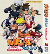 Anime DVD Naruto Episode 1-220 End Collection Box Set English Dubbed - £40.13 GBP