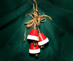 Handcrafted Christmas Bell Ornament - £6.28 GBP