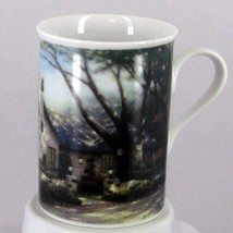Thomas Kinkade Vintage MORNING GLORY COTTAGE Coffee Cup/Mug PORCELAIN EU... - £26.06 GBP