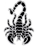 Scorpion XXL Jacket Large Back Patch Sew-on Iron-on Patches Embroidered ... - $25.81