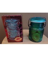 Vintage Avon Pot COUNTRY PEACHES Glass Soap JAR w 6 Peach SOAPS~Original... - £19.66 GBP