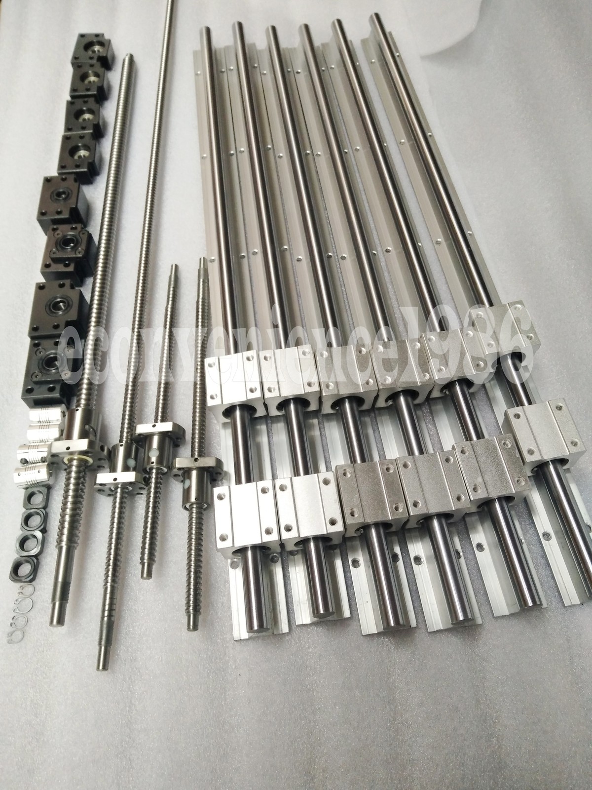 2 pc SBR20-500/1500/3000mm Linear Rail&amp;RM2510-500/1500/3000/3000mm Balls... - $1,299.00