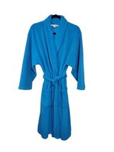 Cypress XL Turquoise Blue Unisex Spa Lounge Terry Cloth Robe  - £23.88 GBP