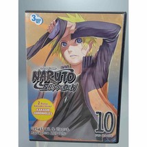 Shonen Jump Naruto Shippuden 10 w 3 DVDs Episodes 113-126 - $12.01