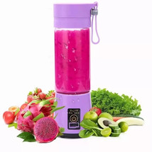 Portable Blender Juicer Cup USB Rechargeable Smoothies Mixer Fruit Machi... - $13.09