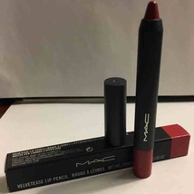 NIB MAC Velvetease Lip Color Pencil &quot;Ready To Go&quot; Warm Red Matte Finish - £12.86 GBP
