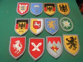 Great Collection 12 Many U.S. Military Patches..........Free Postage Usa - $18.40