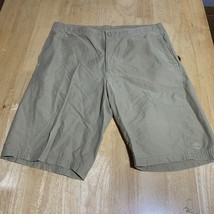 Timberland Men&#39;s Size M/10 Inseam Flat Front  British Khaki Chino Shorts - $17.70