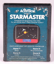 STARMASTER Atari Game Cartridge-ACTIVISION-Video Games~Vintage 1982-AX-016 - £3.83 GBP