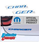 CHARGER Emblem Overlay Decal Sticker for 2015-2023 Dodge Charger - $15.00