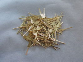 500 Arrow Connector Pins 45mm Gold Chandelier Parts Lamp Crystal Prism Bead - £18.36 GBP