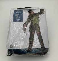 Marsh Monster Zombie Ghoul Suit Halloween Child Costume 3 PCS - $41.67 CAD