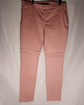 No Boundaries Y2K Junior Pink Stretch Skinny Pants Size XL 15-17 - £13.19 GBP
