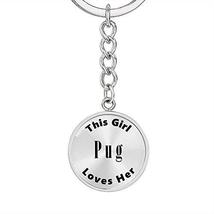 Pug - Luxury Keychain - £23.94 GBP