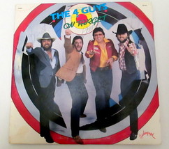 Vtg The 4 Guys “On Target&quot; Audiograph Rare Autographed 1983 Vinyl Record Signed - £28.24 GBP