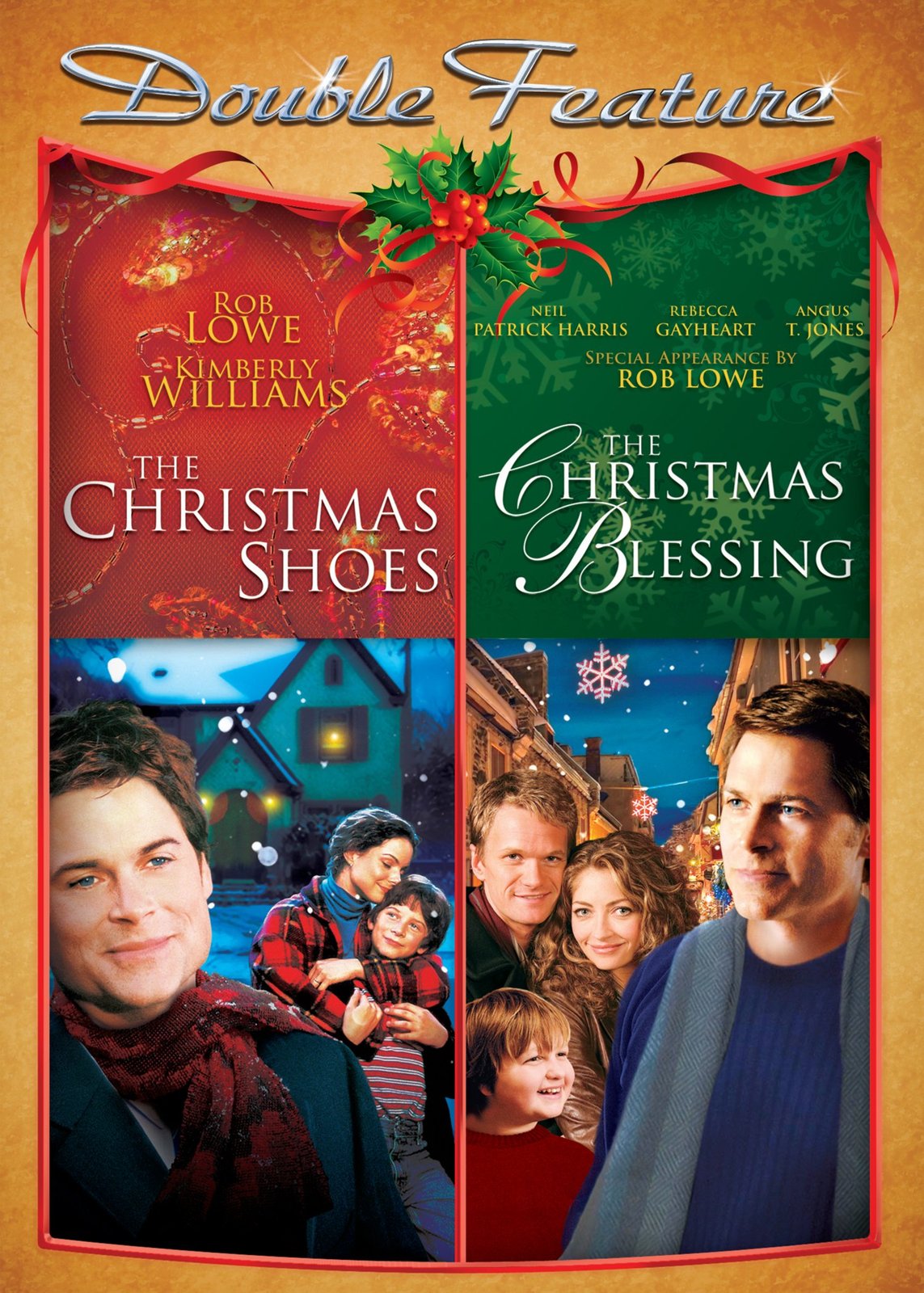 2 Movies: The Christmas Shoes & The Christmas Blessing [DVD, Brand New] - $22.40
