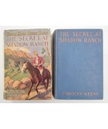 Nancy Drew #5 Secret At Shadow Ranch ~ Blank End Pages DJ Carolyn Keene 1931 - £203.38 GBP