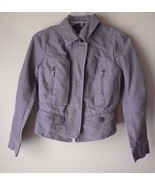 Light brown Cotton ANN TAYLOR LOFT long sleeve Jacket size (OP) XS Petite - £19.23 GBP