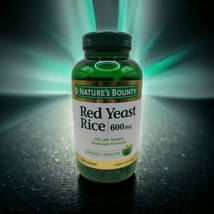 Natures Bounty Red Yeast Rice 600mg 250 Capsules Herbal Health EXP 8/25+ - £12.84 GBP