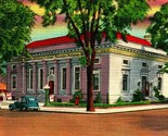 New Britain Connecticut CT Post Office 1944 Vtg Linen Postcard Q14 - $3.91