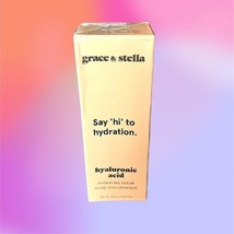 GRACE &amp; STELLA Hyaluronic Acid Serum 10 ml 0.34 fl oz New In Box - £7.90 GBP