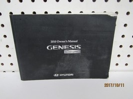 2009 HYUNDAI GENESIS SEDAN OPERATORS OWNERS MANUAL HANDBOOK J5683 image 10