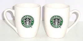 2 Starbucks Mermaid Coffee Mug Cup Tea Soup Hot Coco 2007 Retired - £19.53 GBP