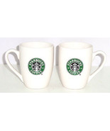 2 Starbucks Mermaid Coffee Mug Cup Tea Soup Hot Coco 2007 Retired - £19.71 GBP