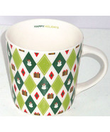 Starbucks Christmas Coffee Mug 2003 Snowman Presents Retired Cup Barista - £19.71 GBP