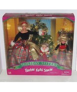 Barbie Kelly Stacie Barbie Doll Holiday Sister Christmas 1998 NRFB Gift Set - £118.48 GBP