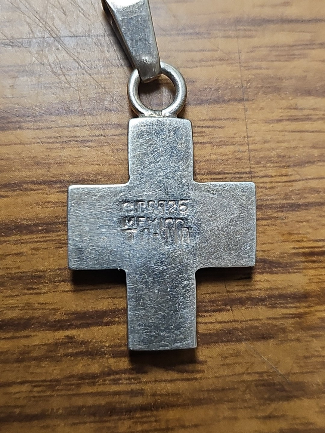 Heart Cross 925 Silver Charm Pendant Crucifex Item image 6