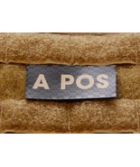 A POS Blood Type IR Patch Infrared US Army Navy Air Force SEAL USN USAF ... - $234.00 MXN
