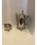 Creamer Pitcher &amp; Teapot Silver Colored See Description (2 Piece Bundle) - $449.46 MXN