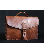 Genuine Leather Mens Briefcase Laptop Business Bag - $190.11 CAD