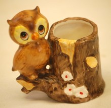 Josef Originals Owl Toothpick Holder A Lorrie Design Japan - £13.47 GBP