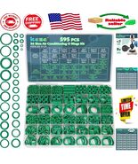 Versatile 595 Pcs O-Ring Assortment - 36 Sizes for A/C &amp; Automotive Appl... - $526.10 MXN
