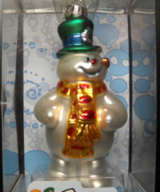 Brass Key Christmas Ornament 2004 Frosty The Snowman Series Frosty Himself Boxed - £11.72 GBP